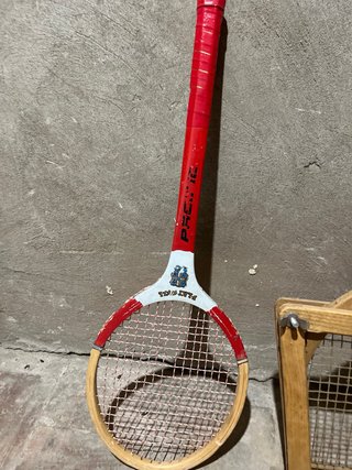 Colección raquetas tenis vintage
