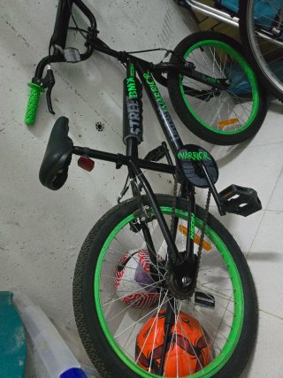 Bicicleta BMX Urban Warrior Negra