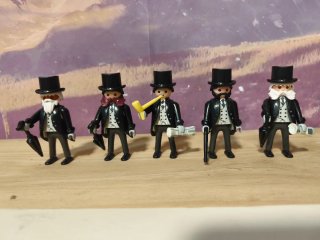 Playmobil  figuras gentleman