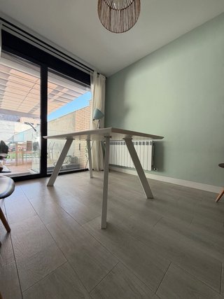 Mesa comedor blanca 150x90cm