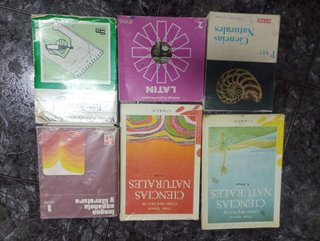 Lote Libros Escolares Antiguos