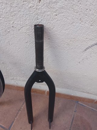 Horquilla Bicicleta Negra