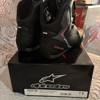 Botas Moto Alpinestars Mujer Negras