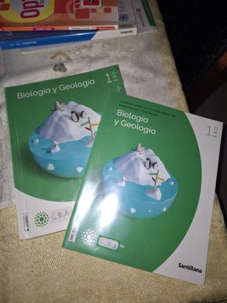 Colección de libros de texto 1°ESO