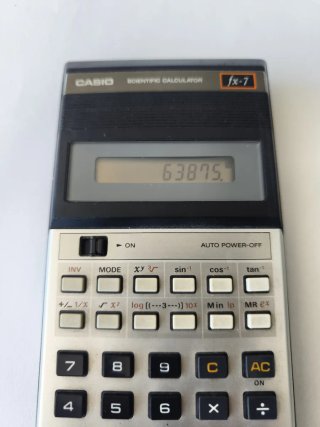 Calculadora Científica Casio fx-7