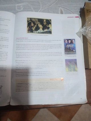 Lengua castellana y literatura, 1 BACH.