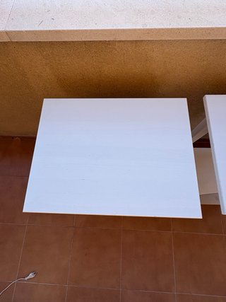 2 Mesas de Noche Blancas Ikea Hemnes