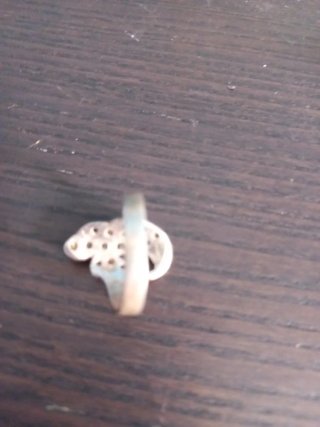 Anello a Fascia in Argento 925 con Brillantini (Da