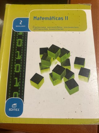 Matemáticas II, 2 Bachillerato