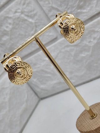 Pendientes Goldfilled Greco Leones