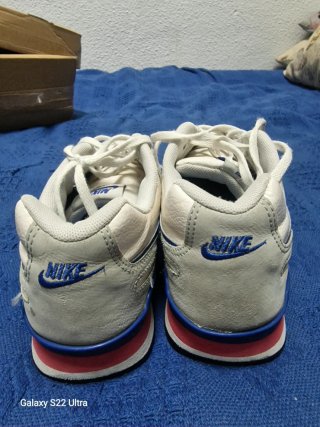 Zapatillas Nike Blancas y Azules
