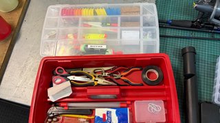 Cañas de pesca y accesorios