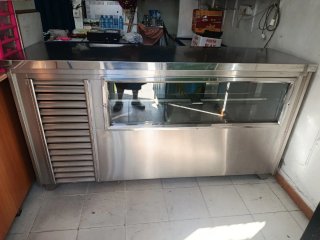Vitrina nevera acero inoxidable