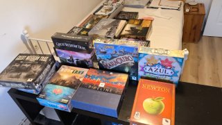 Lote  juegos de mesa: Great Western Trail, Maraca