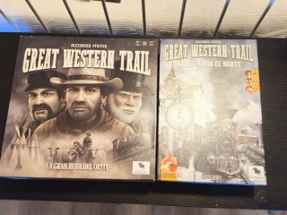 Lote  juegos de mesa: Great Western Trail, Maraca