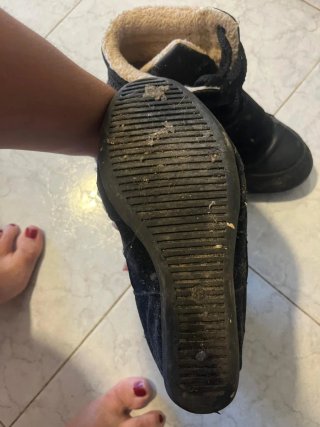 Botines de invierno de mujer forrados talla 38