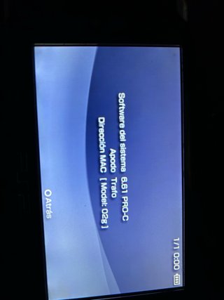 PSP 2004 Negra + Funda + 64GB