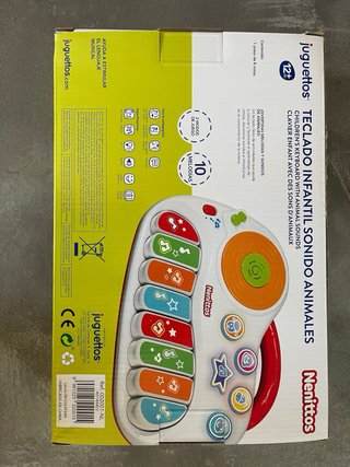 Teclado Infantil Nenittos con Sonidos Animales