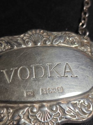 Etiqueta Plata VODKA Inglesa