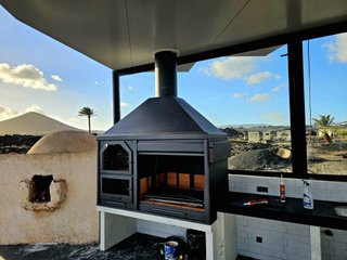Barbacoa Horno Leña brasero SS-37