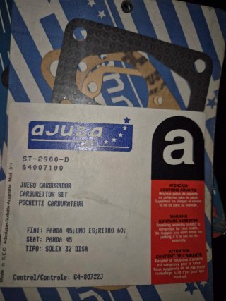Juego Juntas Carburador Ajusa
