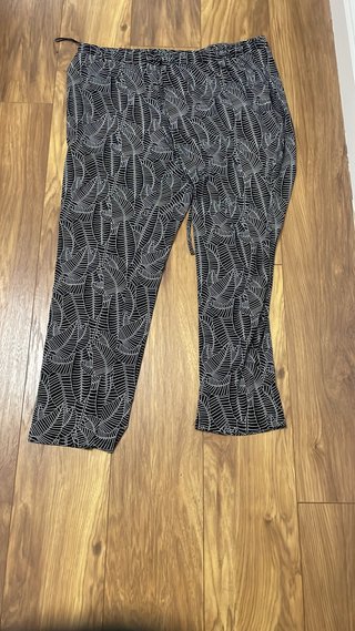 Pantalones anchos naranja Talla XL