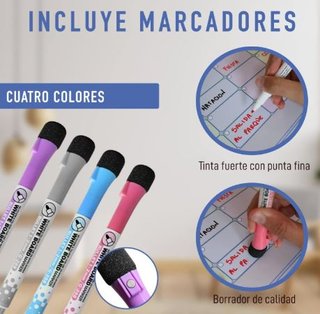 Planificador Mensual Magnético A3