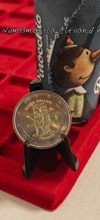 2 euro Italia Pinocchio