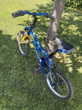 Bicicleta Orbea 16 pulgadas Infantil Azul amarilla