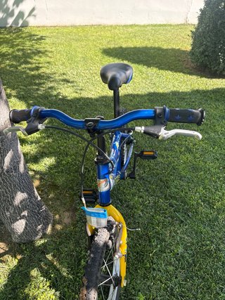 Bicicleta Orbea 16 pulgadas Infantil Azul amarilla