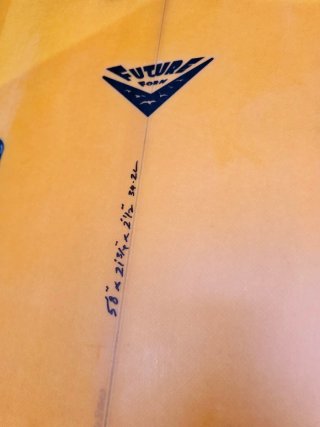 Tabla Surf Jim Banks Twin Fin 5'8