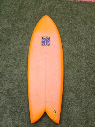 Tabla Surf Jim Banks Twin Fin 5'8