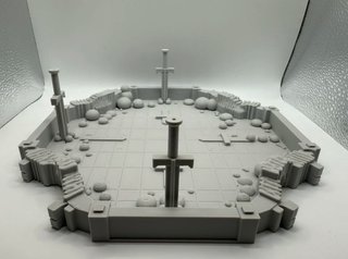 Campo Batalla D&D Pathfinder HeroQuest Miniaturas