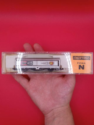 Vagón Ibertren Champion Escala N – caja, impecable