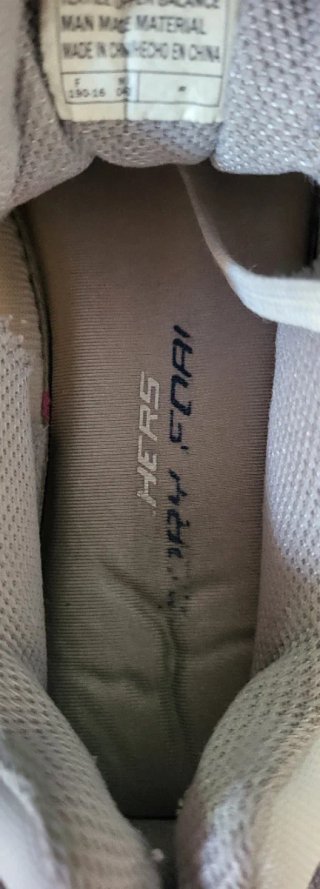 Zapatillas Skechers Talla 37 Blancas y Plateadas