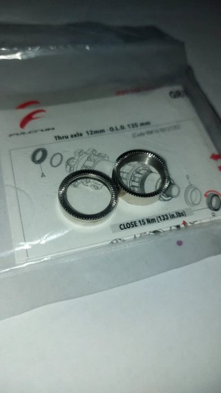 Kit adattatore Fulcrum per asse passante 12mm