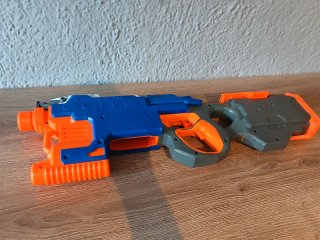 Nerf Hyperfire Elite Automática + Tambor+20 Dardos