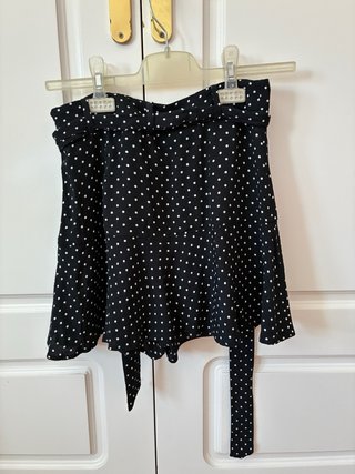 Falda pantalón Zara lunares