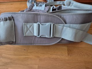Mochila Portabebés Ergonómica Gris