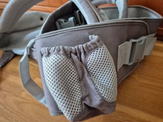 Mochila Portabebés Ergonómica Gris