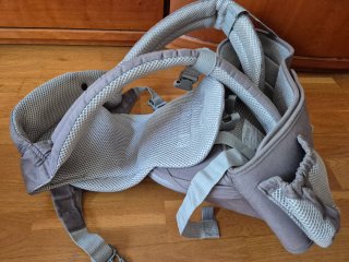 Mochila Portabebés Ergonómica Gris