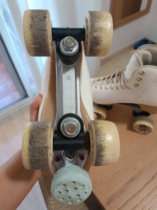 Patines Patinaje Artístico Blancos