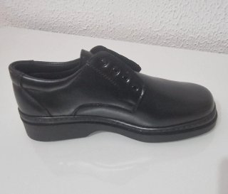 Zapatos Iturri Piel Negra Talla 40