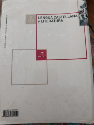 Lengua castellana y literatura, 3o ESO