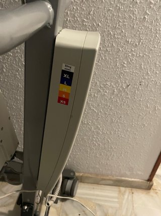 Grúa para personas sin movilidad.