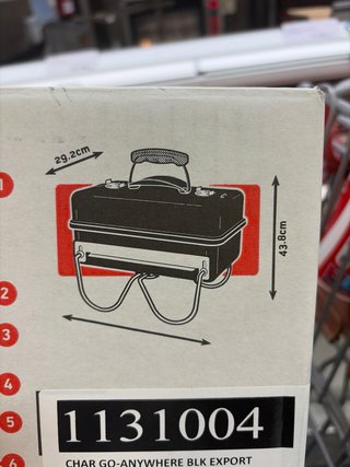 Barbacoa Weber portatile nuova da aprire.