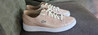 Zapatillas Lacoste Talla 40 Rosa/Blanco
