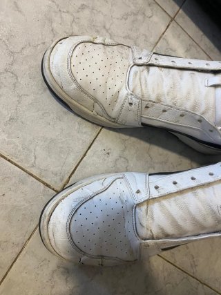 Zapatillas de hombre talla47 Puma Altas Blancas y