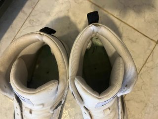 Zapatillas de hombre talla47 Puma Altas Blancas y
