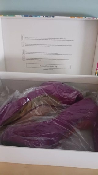 Zapatos de tacón Fucsia oscuro